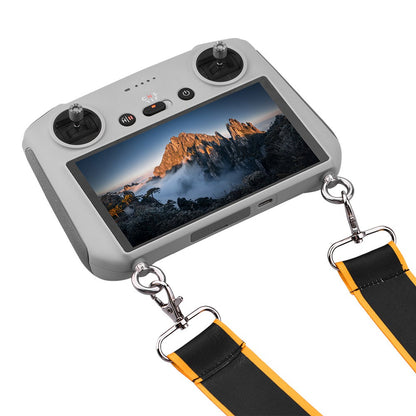 Neck strap with DJI RC remote control safety slogan (DJI Mini 3 Pro drone) Hanging accessories